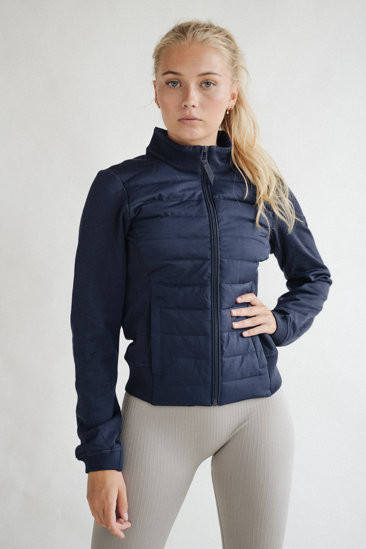 Adrienne Navy, Hybrid Jacket