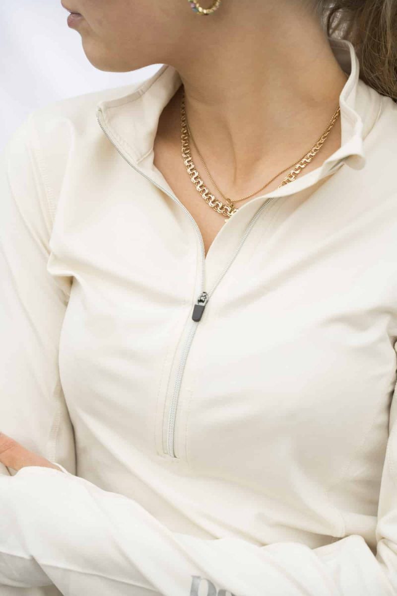 Paris Soft Zip, Blanc