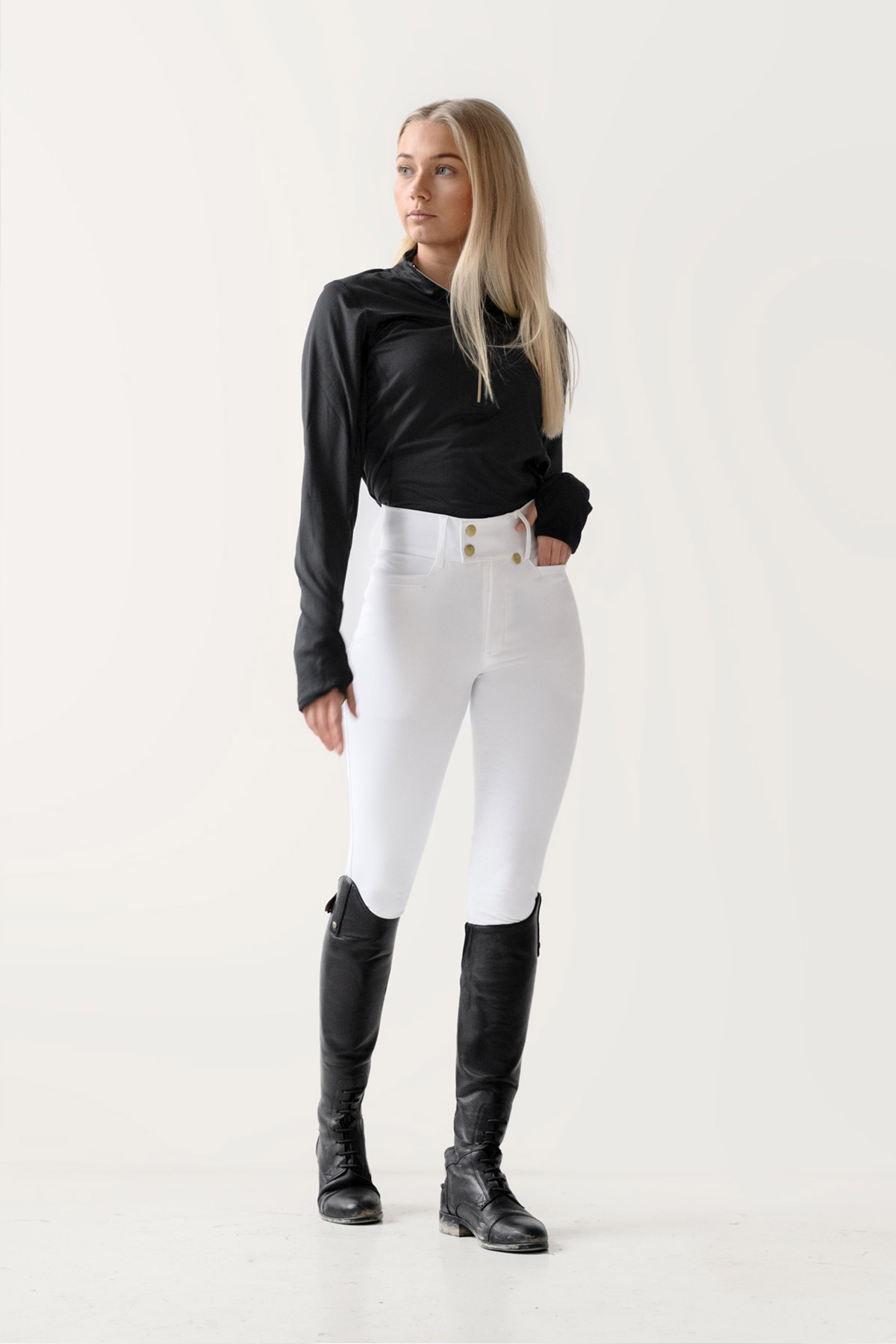 Pantalones clásicos Nellie White