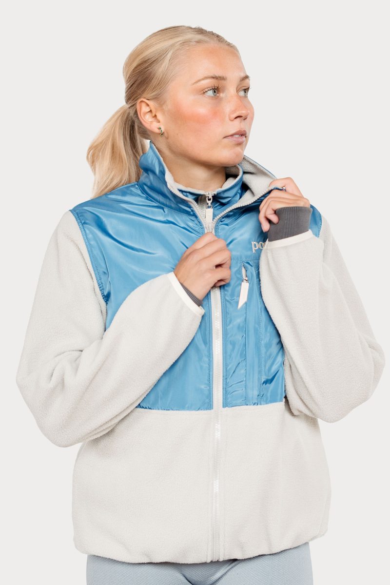Chaqueta Bonnie, llovizna gris