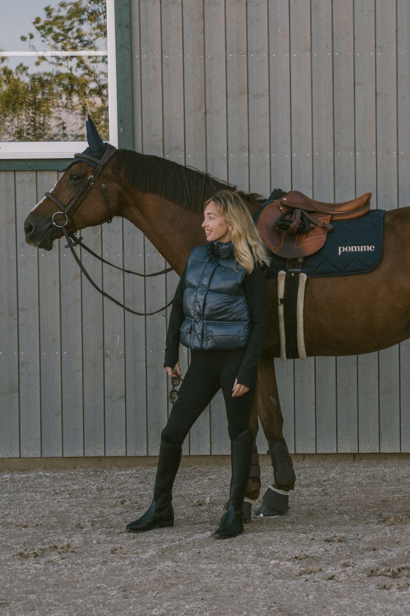 Gilet matelassé Kenny, bleu nuit