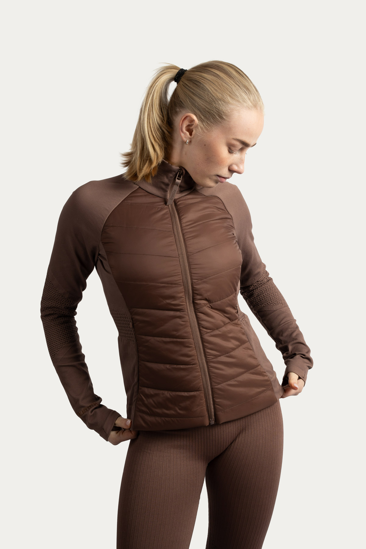 Kendall Hybrid Jacket, Deep Taupe