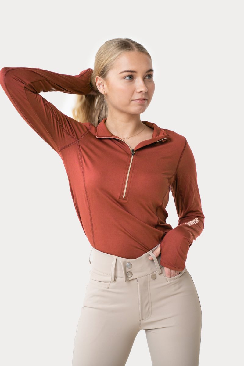 Paris Soft Zip, ristet russet