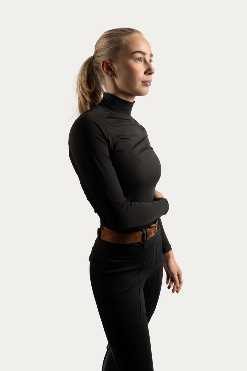 Fay Function Top, Black