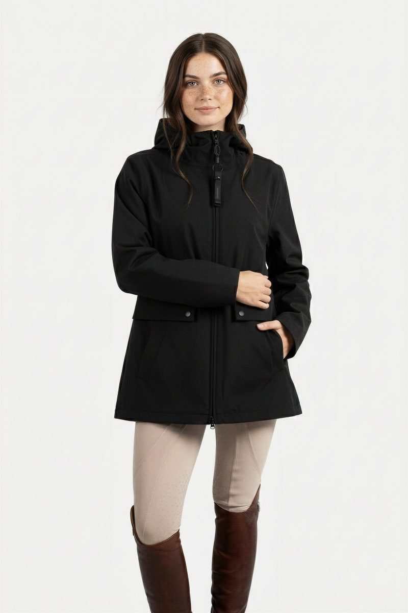 Lova Parkas Short Jacket, Black