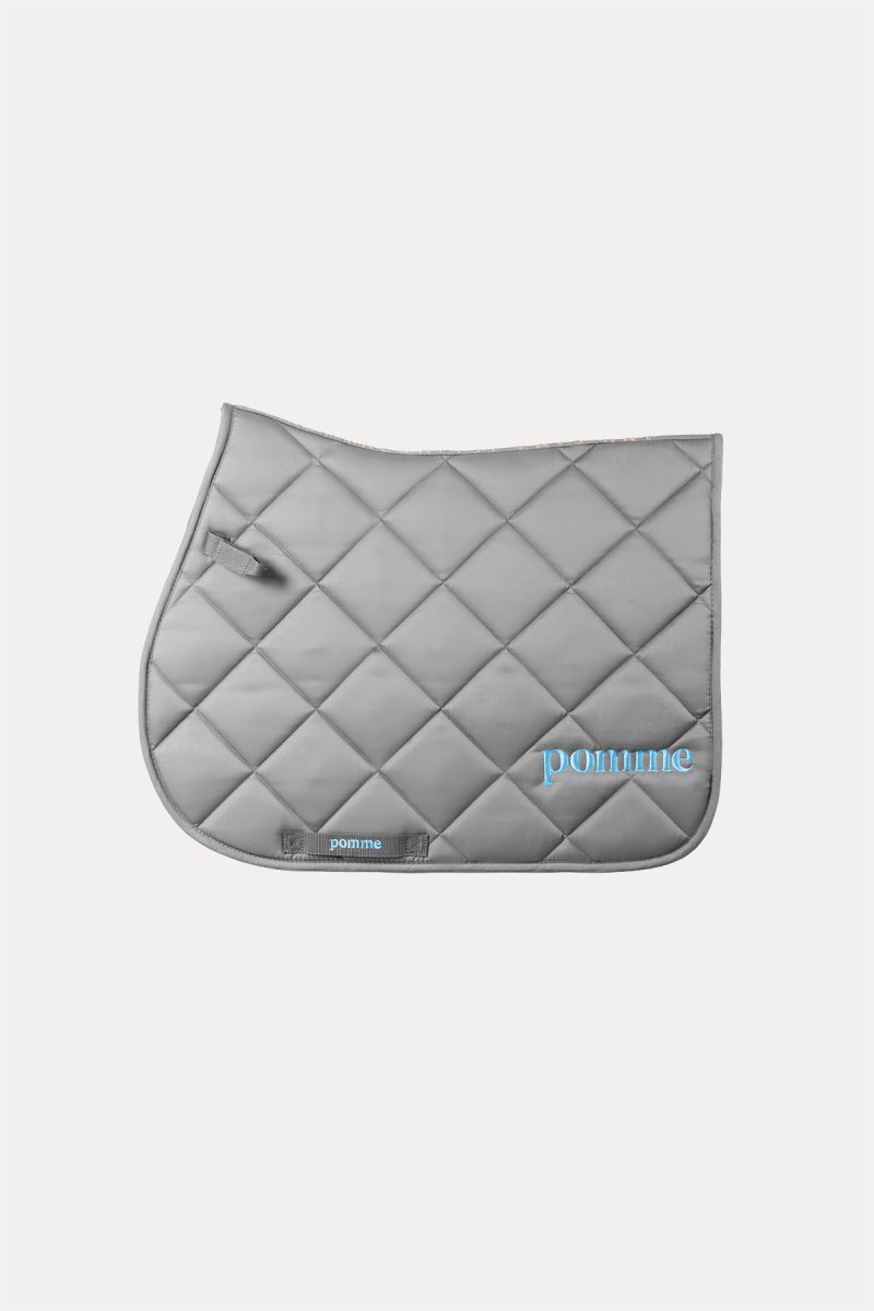 Saddle Pad Jump, Grey/Blue
