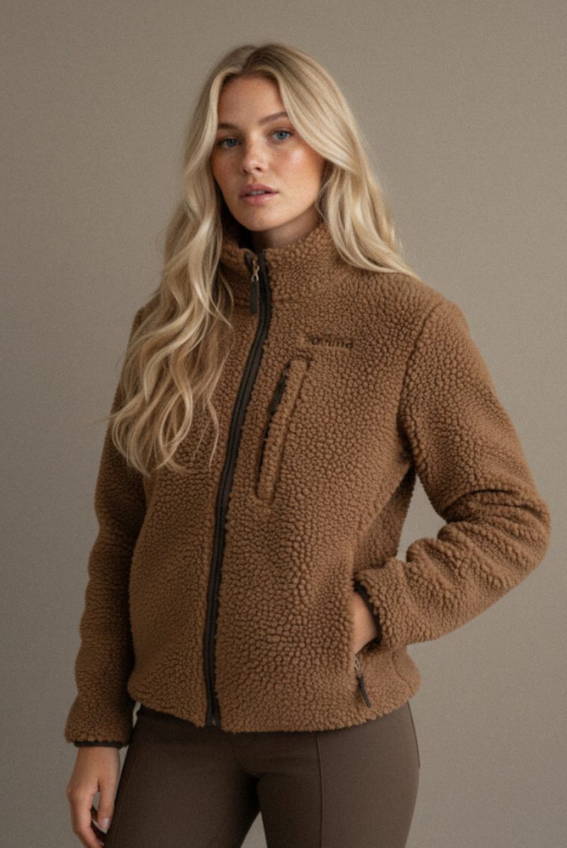 Bonnie Jacket Pile, Camel