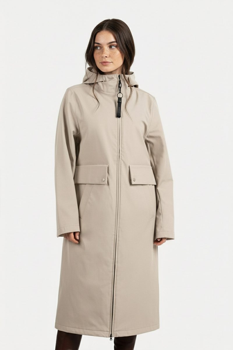 Lova Parkas Jacket, Cobblestone